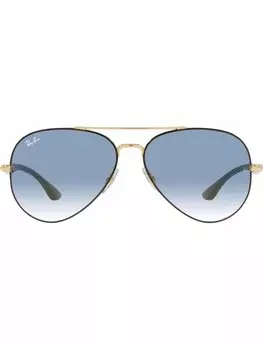 Солнцезащитные очки-авиаторы RB3675 Ray-Ban, черный