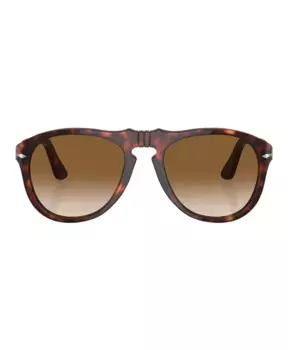 Солнцезащитные очки авиаторы с градиентными линзами Persol, коричневый
