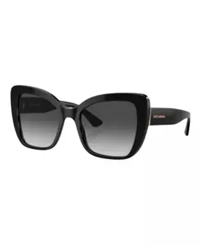 Солнцезащитные очки бабочки Dolce & Gabbana, черный