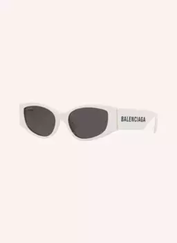 Солнцезащитные очки bb0258s Balenciaga, белый