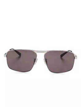 Солнцезащитные очки BB0418SK Balenciaga Eyewear, серебряный