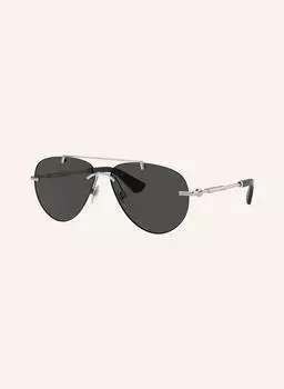 Солнцезащитные очки be3151 Burberry, серебряный