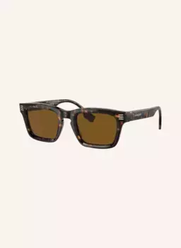 Солнцезащитные очки be4403 Burberry, коричневый