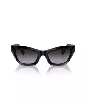 Солнцезащитные очки Be4409 30018g Burberry, черный