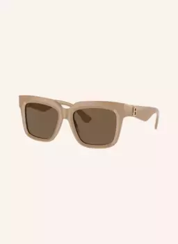 Солнцезащитные очки be4419 Burberry, коричневый