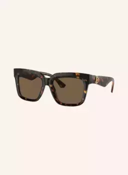 Солнцезащитные очки be4419 Burberry, коричневый