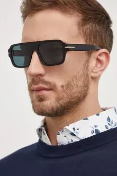Солнцезащитные очки BOSS Boss, черный