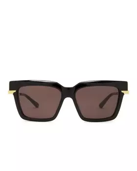 Солнцезащитные очки Bottega Veneta Square, черный