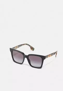 Солнцезащитные очки Burberry, черный