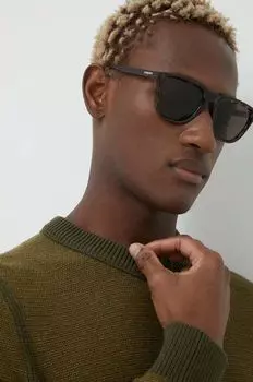 Солнцезащитные очки Burberry, коричневый