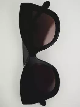 Солнцезащитные очки cateye Massimo Dutti, черный