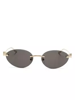 Солнцезащитные очки CT0504S Cartier Eyewear, золотой