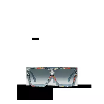 Солнцезащитные очки Cyclone Surfin' Monogram Louis Vuitton, синий