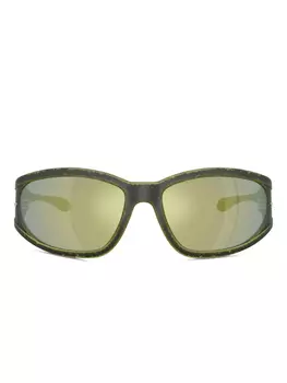 Солнцезащитные очки Diesel 0dl3002, зеленый