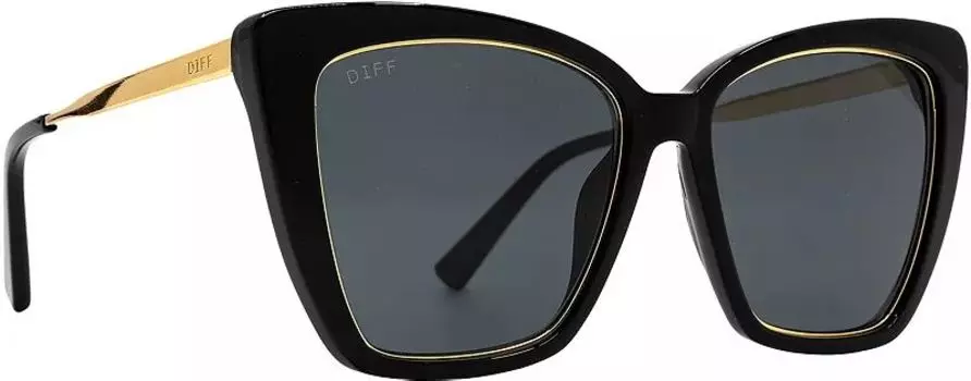 Солнцезащитные очки Diff Becky IV, черный