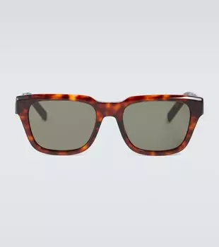 Солнцезащитные очки DiorB23 S1I в квадратной оправе Dior Eyewear, коричневый