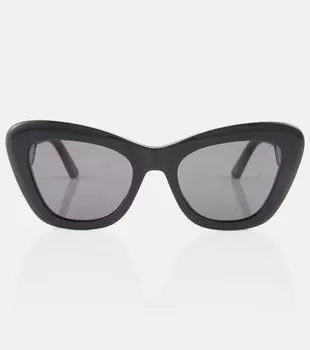 Солнцезащитные очки DiorBobby B1U в оправе «кошачий глаз» Dior Eyewear, черный