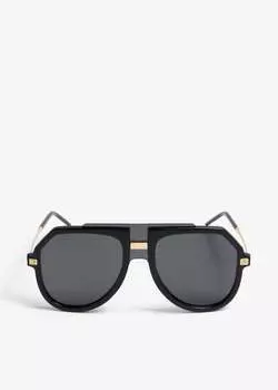 Солнцезащитные очки Dolce&Gabbana DG Intermix, черный