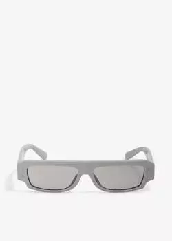 Солнцезащитные очки Dolce&Gabbana Rectangular, белый