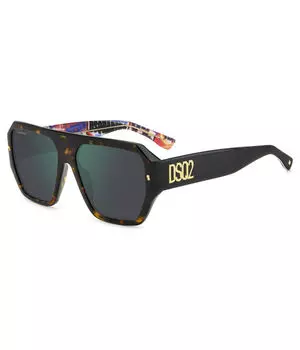 Солнцезащитные очки Dsquared2 мужские, зеленый