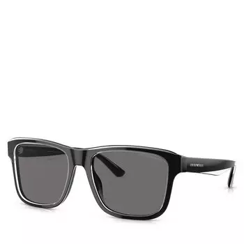 Солнцезащитные очки Emporio Armani, черный