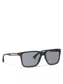 Солнцезащитные очки Emporio Armani, черный