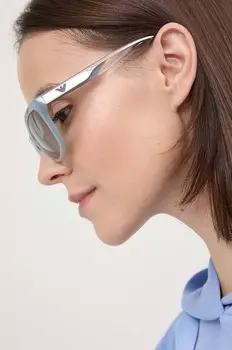 Солнцезащитные очки Emporio Armani, синий