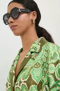 Солнцезащитные очки Etro, черный