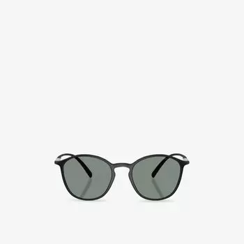 Солнцезащитные очки Giorgio Armani Phantos-Frame классические, черный