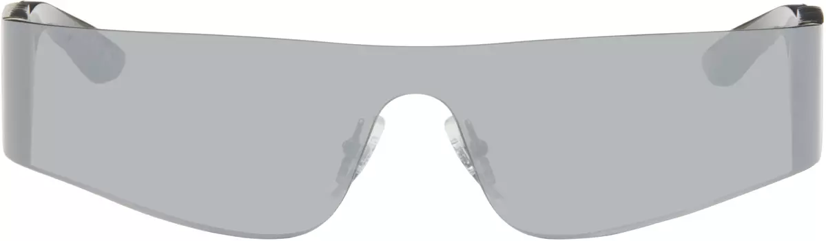 Солнцезащитные очки Grey Shield Balenciaga