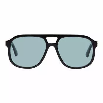 Солнцезащитные очки Gucci Aviator, черный