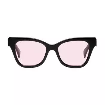 Солнцезащитные очки Gucci Cat-Eye, черный/розовый