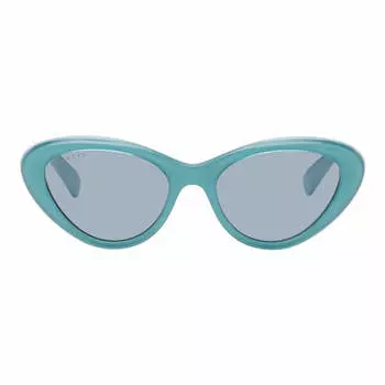Солнцезащитные очки Gucci Cat-Eye, голубой