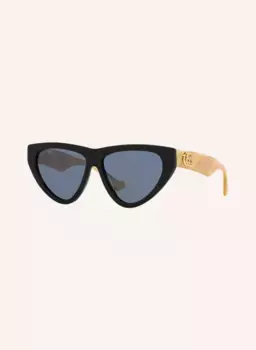 Солнцезащитные очки Gucci, черный