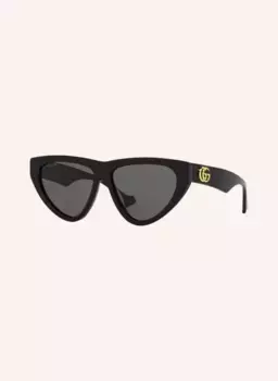 Солнцезащитные очки Gucci, черный