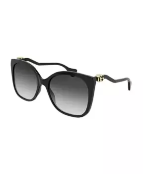Солнцезащитные очки Gucci, черный