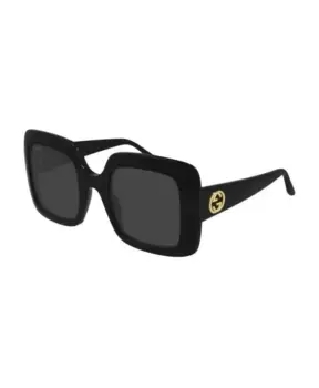 Солнцезащитные очки Gucci, черный