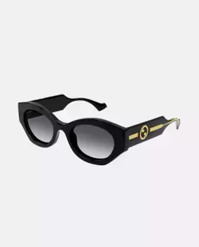 Солнцезащитные очки Gucci, черный