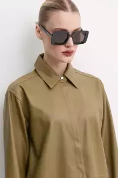 Солнцезащитные очки Gucci, черный