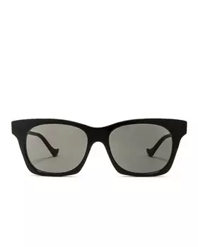 Солнцезащитные очки Gucci Square, черный