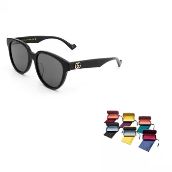 Солнцезащитные очки Gucci унисекс, черный