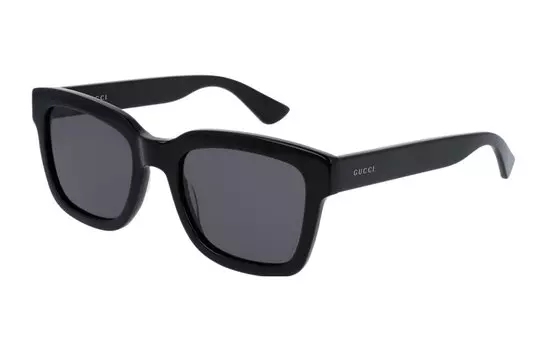 Солнцезащитные очки Gucci Smoke Square, черный