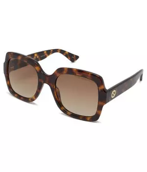 Солнцезащитные очки Gucci, зеленый