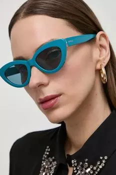 Солнцезащитные очки Guess, синий