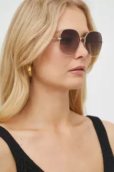 Солнцезащитные очки Guess, золото