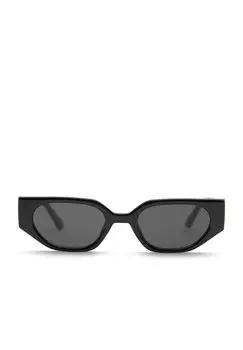 Солнцезащитные очки Hexagonal PULL&BEAR, черные