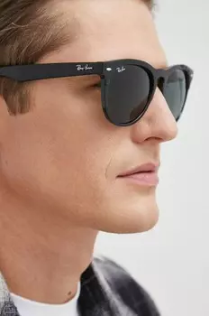 Солнцезащитные очки IRIS Ray-Ban, черный
