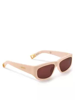 Солнцезащитные очки Jacquemus, бежевый