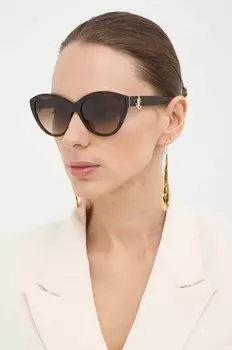 Солнцезащитные очки Jimmy Choo, коричневый