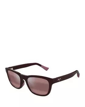 Солнцезащитные очки Kapii Square, 54 мм Maui Jim, красный
